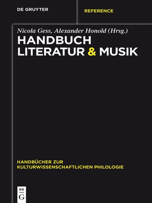 cover image of Handbuch Literatur & Musik